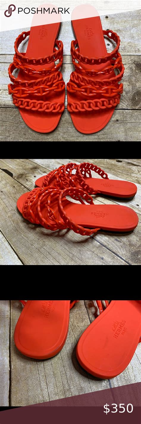 hermes rivage sandal review|Hermes orange sandals.